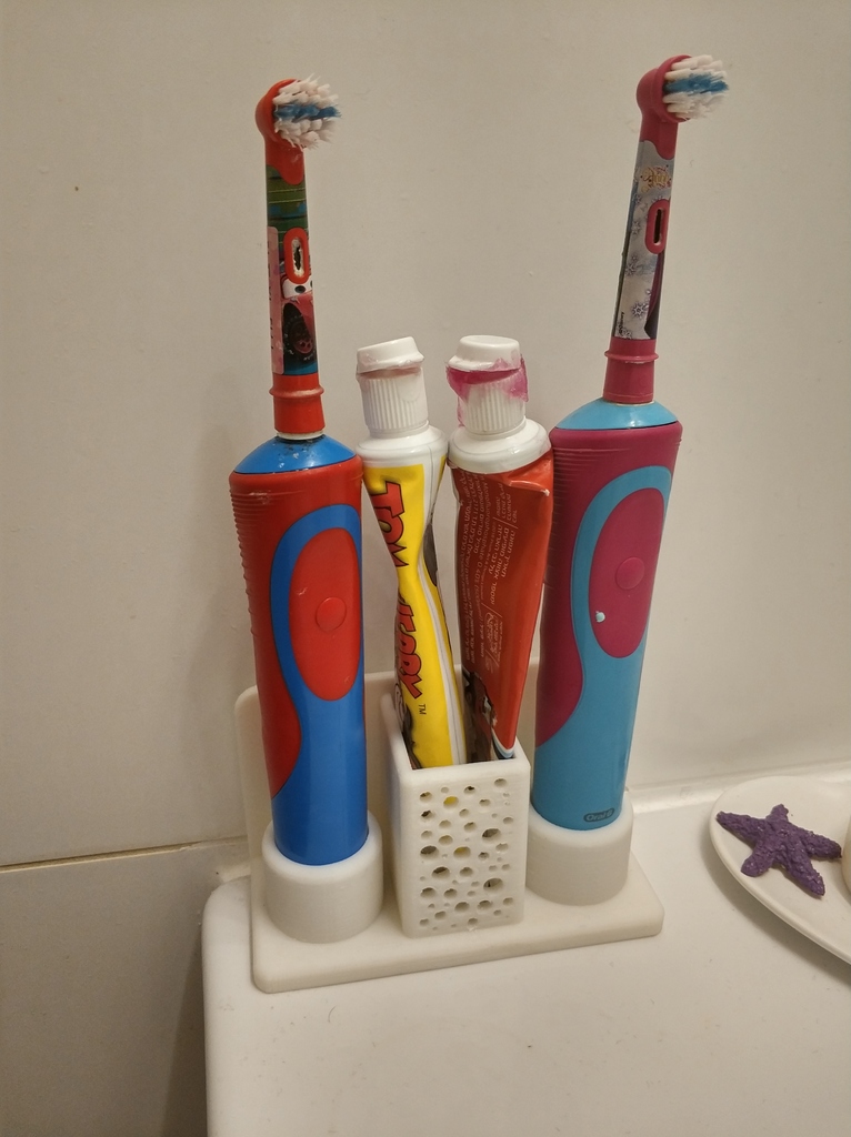 Oral-B kids toothbrush dual holder