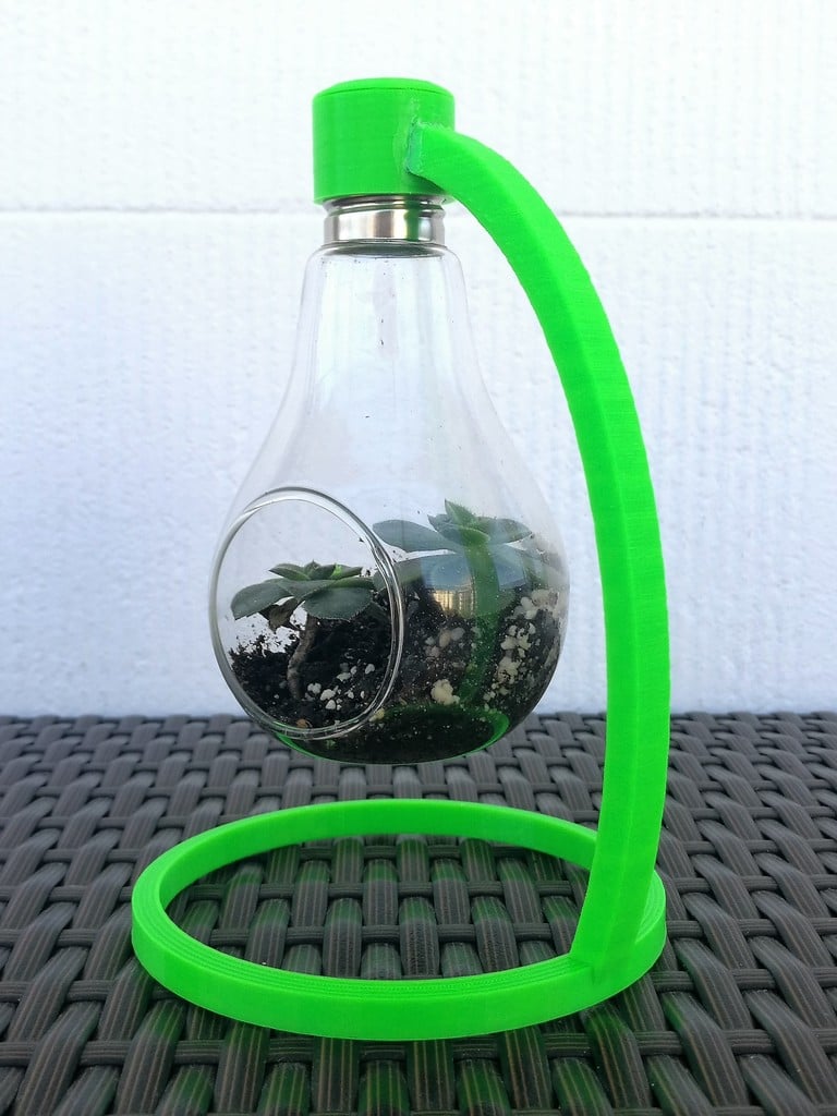 Light bulb Vase Stand