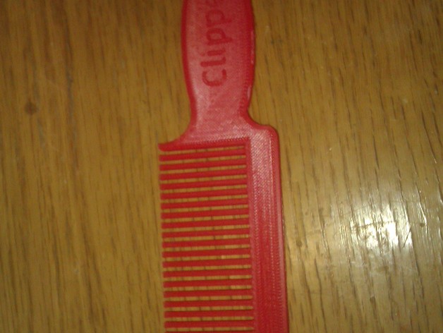 clipper over comb barbers comb