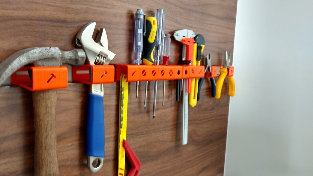 3D printed tool hanger