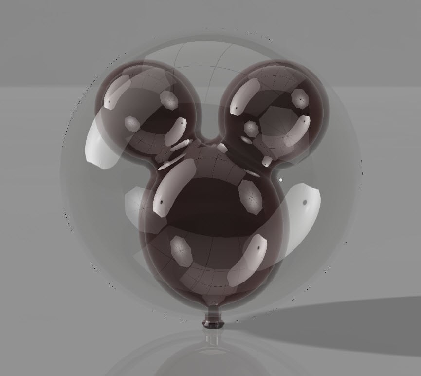 Mickey Head Balloon