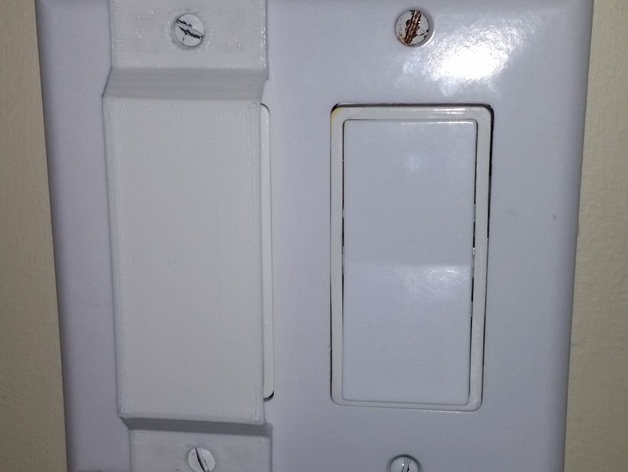Light Switch Guard for flat-styled switches