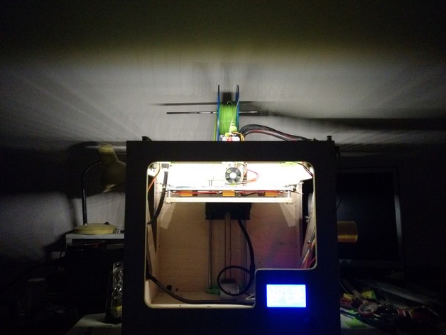 3D Printer light with LED strip for X3D CoreXY
