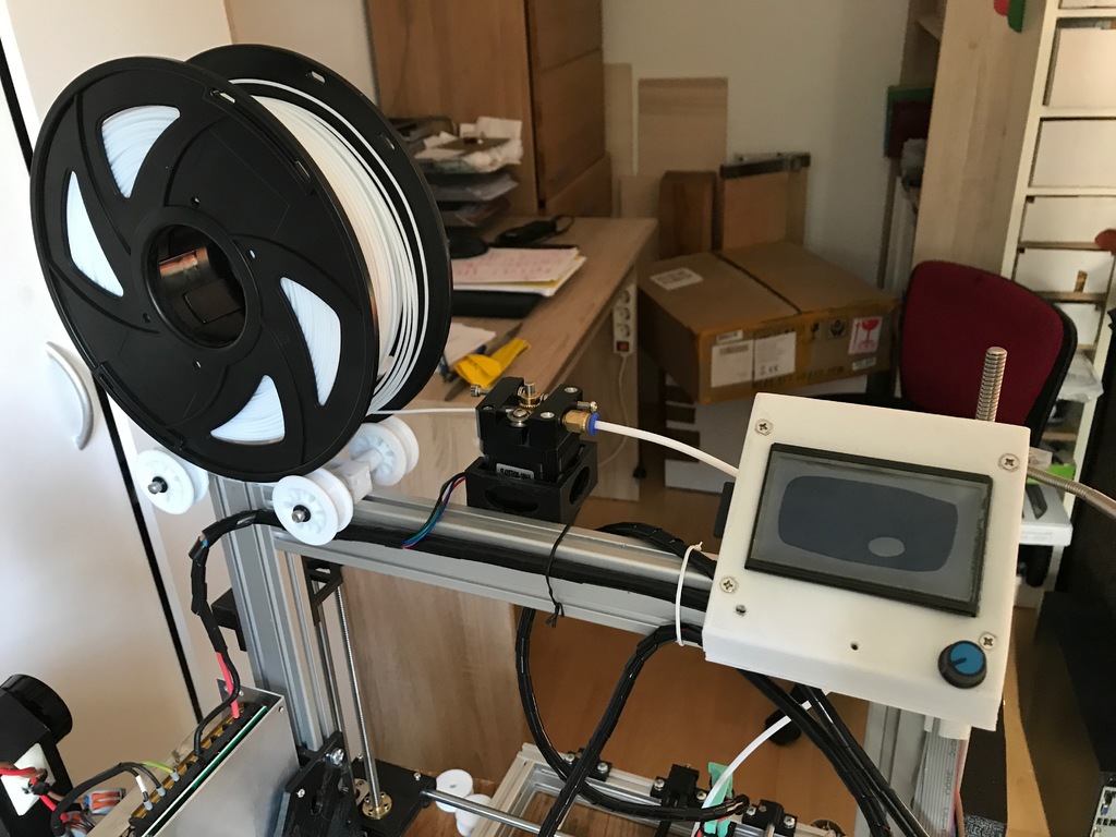 new wheels for filament roll holder
