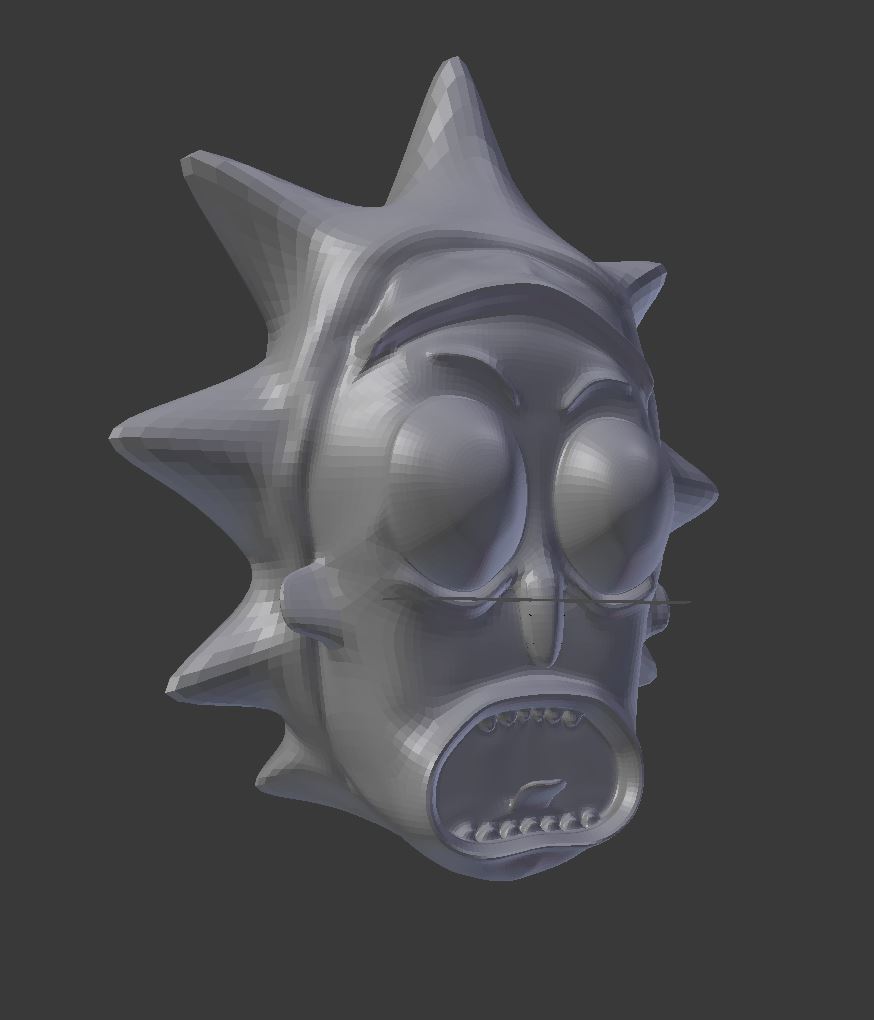 Rick head Mask