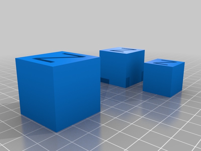 3 Cube Calibration