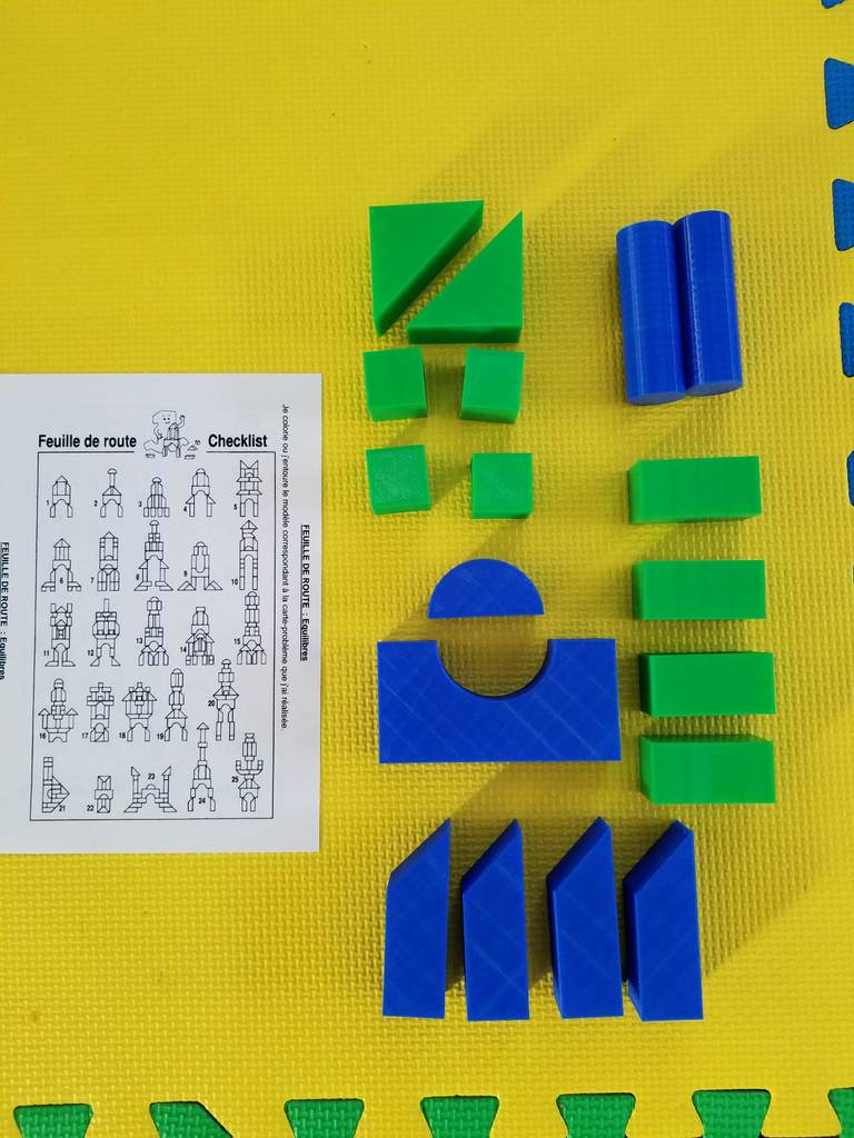 Building Blocks like 3D Puzzle games