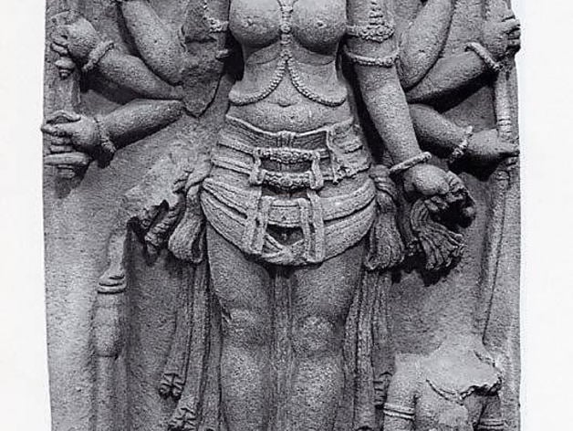 The Goddess Durga Victorious over the Buffalo Demon, Mahisha (Mahishasuramardini)