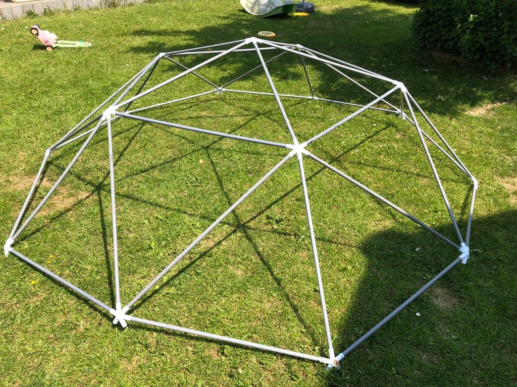 Geodesic Dome connectors for 16mm PVC pipe