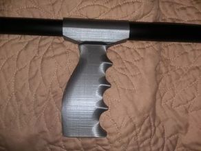 blowgun pistol grip 3D model
