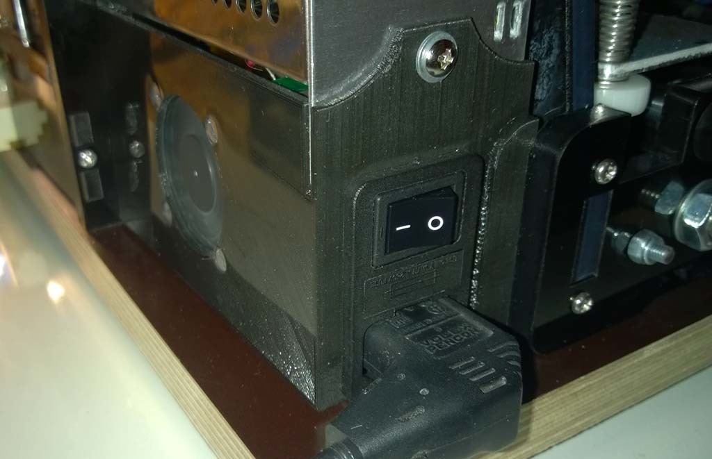 Anet A6 / A8 Power Connector Cover with Fan Hole