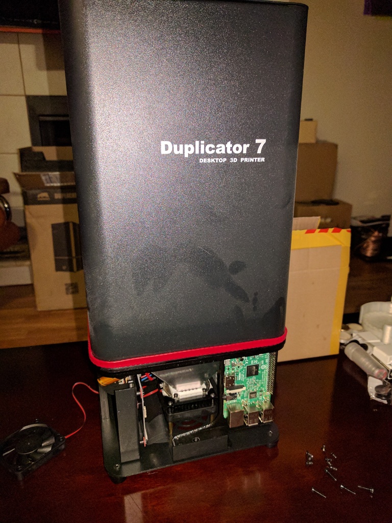 Wanhao Duplicator 7 Pi-Fi Inside