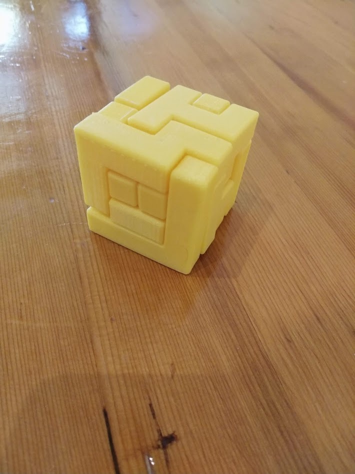 3D tetris puzzle
