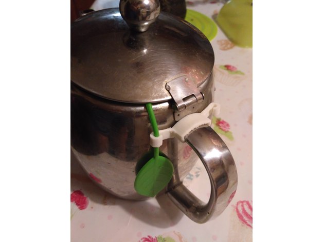 Tea bag holder for tea pot