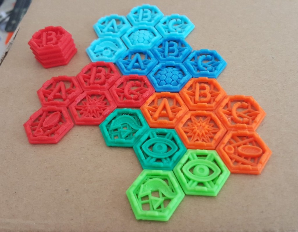X Wing 3D Stackable Tokens