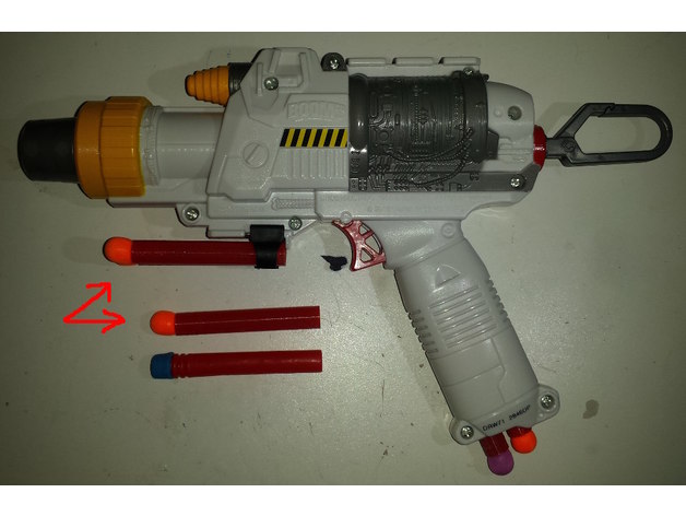 Ghostbusters gun bullet (2016 Mattel 1186 MJ)
