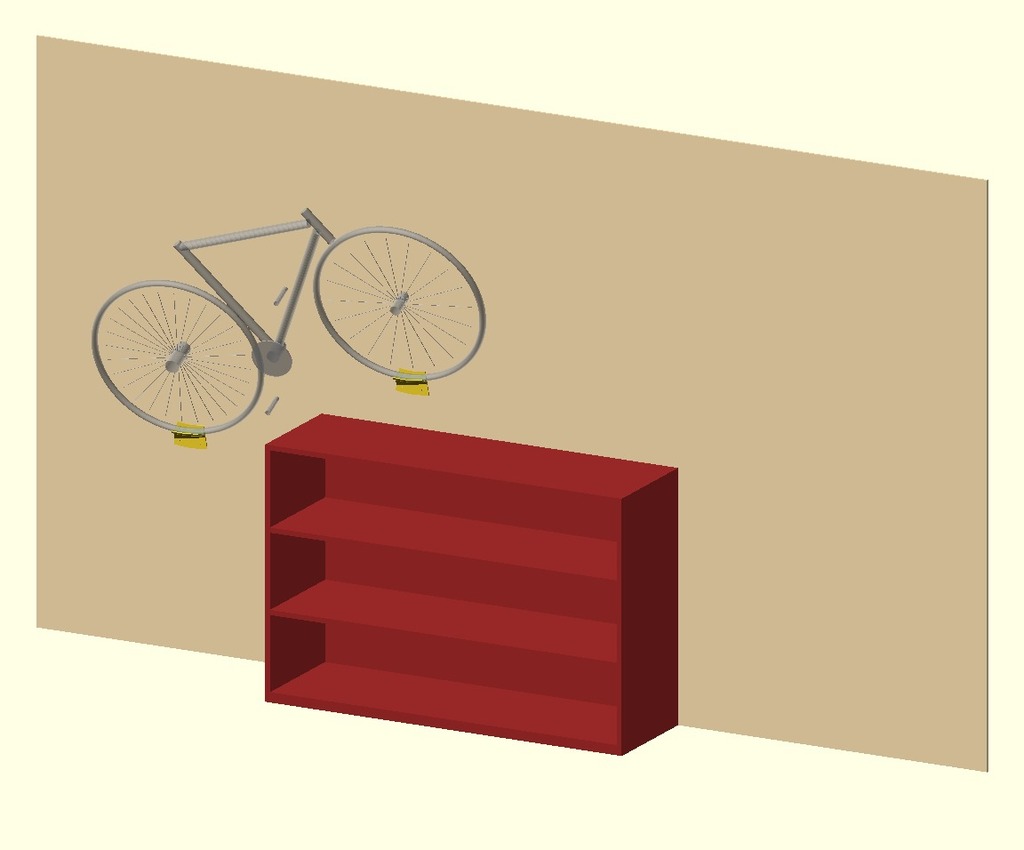 road bike wall mount