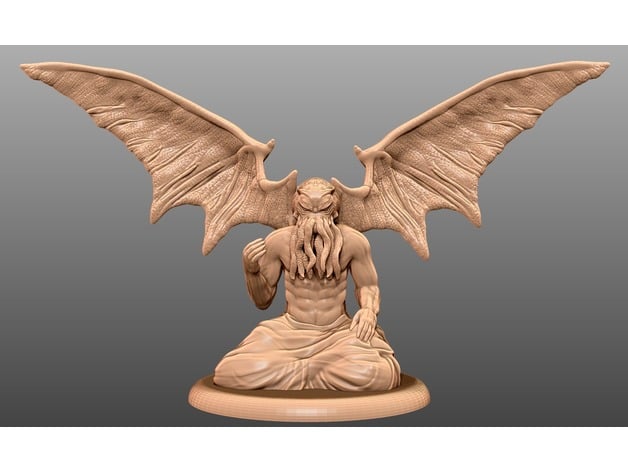 Image of Winged Cthulhu - Tabletop Miniature