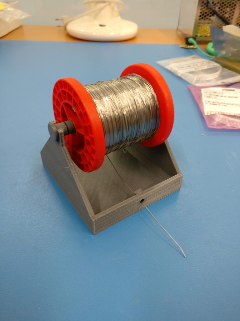 Solder wire holder