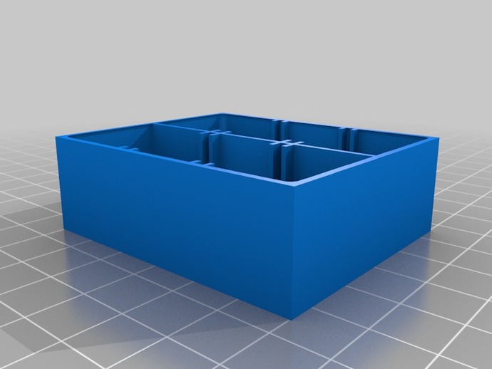 Box with Removable Dividers