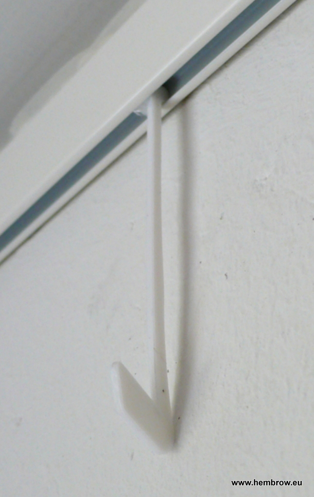 Hook for Artiteq Click Rail picture hanging system (schilderij ophangsysteem)