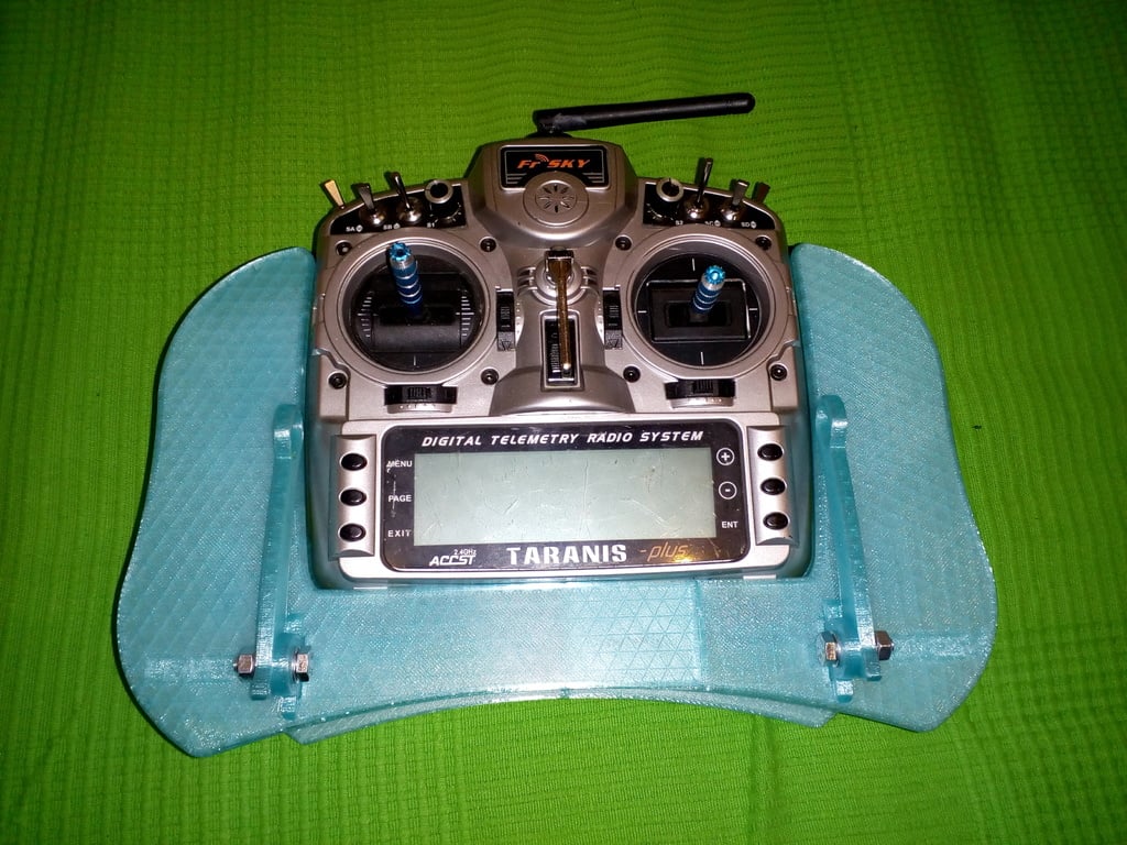 Transmitter Tray TH9X or T9X or TARANIS to print in 3D.