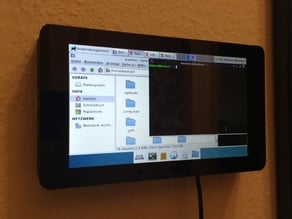 Raspberry Pi Display wall mount