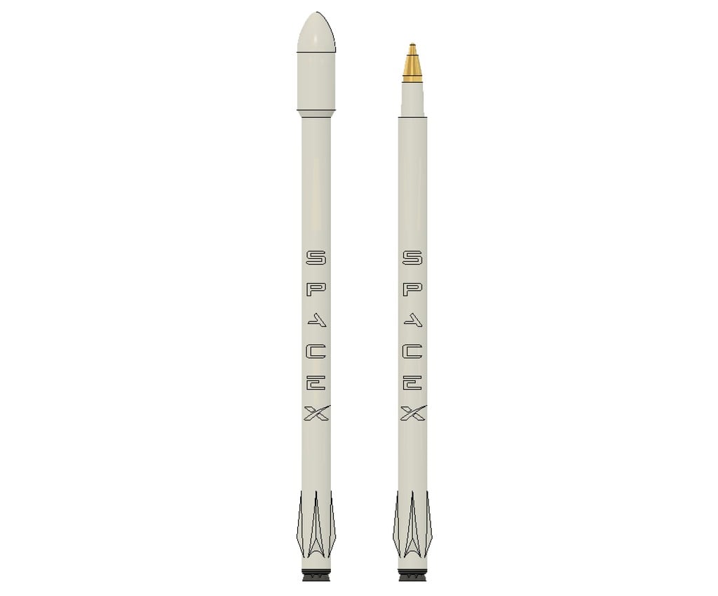 Falcon 9 pen (bic)