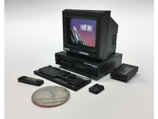 Mini Commodore Cdtv By Rabbitengineering Thingiverse