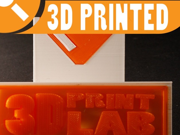 3D Print Lab Card Holder