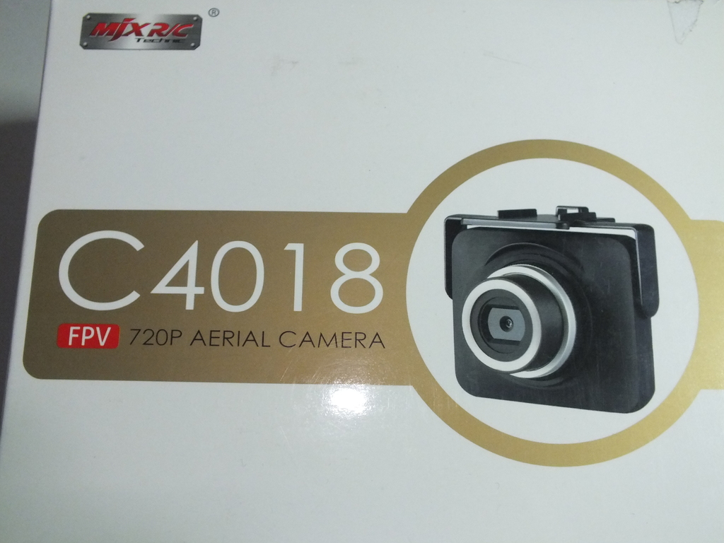 MJX C4018 camera case, GoPro like mounting option
