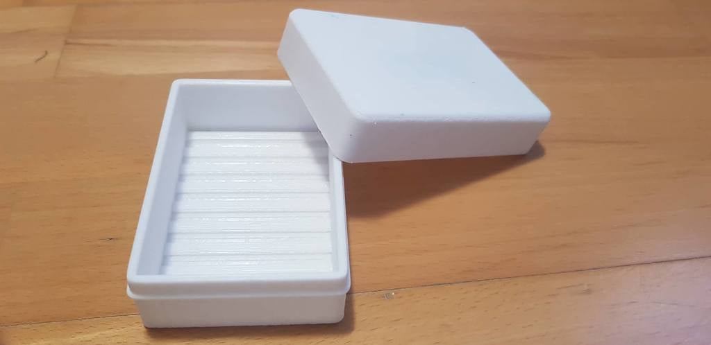 Simple soap travel case