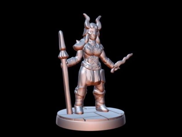 Image of Barbarian Arms Master (15mm scale)