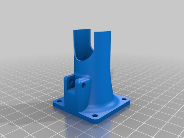 Prusa I3 Rework FAN-DUCT Upgrade with Solidworks 2014 Source