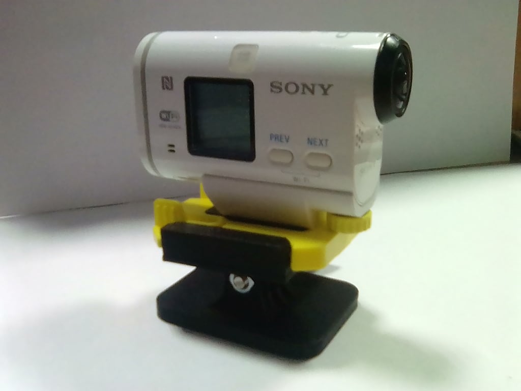 Magnetic mount GoPro and Sony HDR