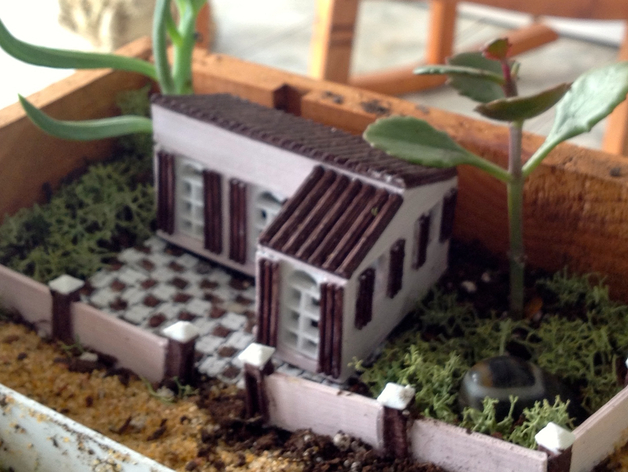 Miniature house mediterranean 6