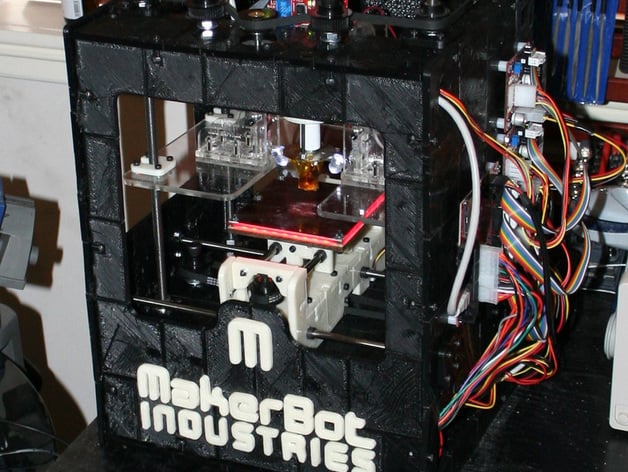 3D printed full size makerbot