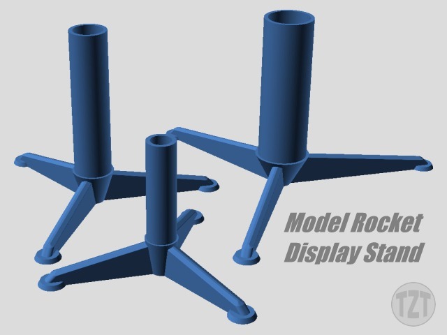 Customizer - Model Rocket Display Stand
