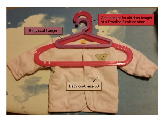 Baby Coat Hanger (Newborn, Infant)