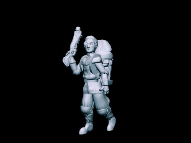 Image of Hale, Inquisitive Artificer (32mm)