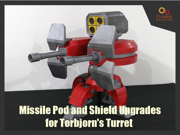 Missile Pod and Shield Upgrades for Torbjorn's Turret