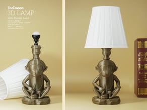 Little monkey lamp