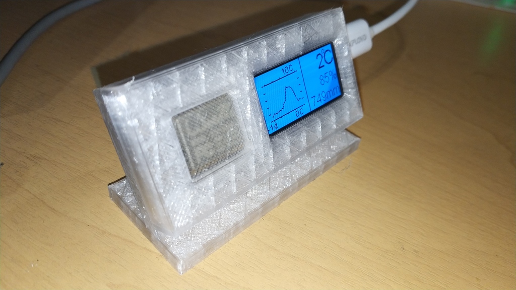 Case for NodeMCU with built-in 1.3 OLED display