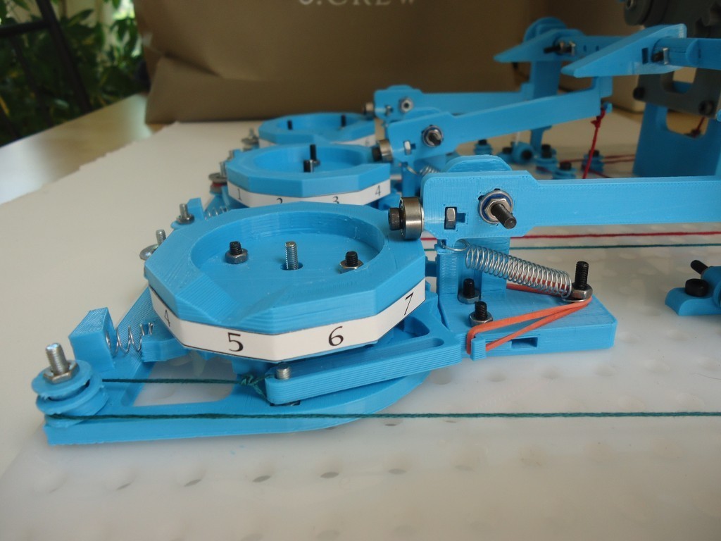 Bi-directional Mechanical Counter