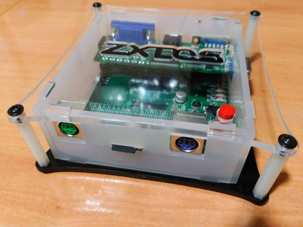 Botón encendido carcasa ZX-DOS