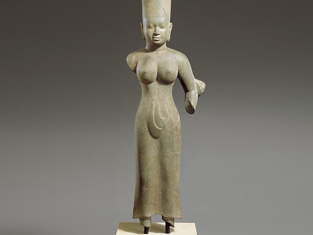 Standing Female Deity, probably Durga