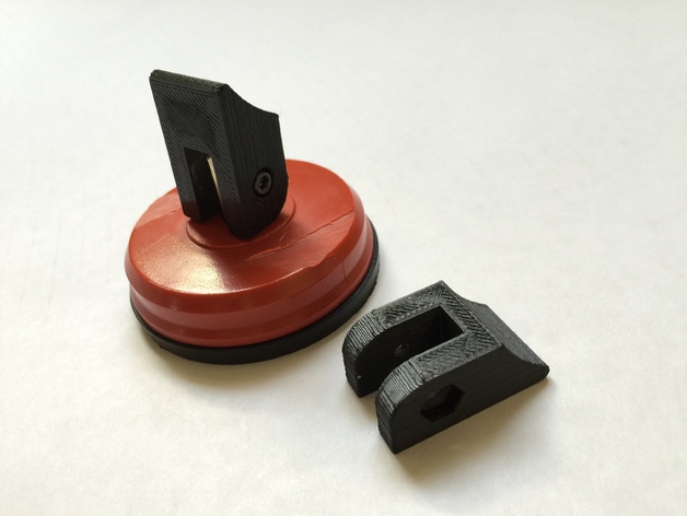 Lever to Modify Harbor Freight Quick-Release Suction Cup