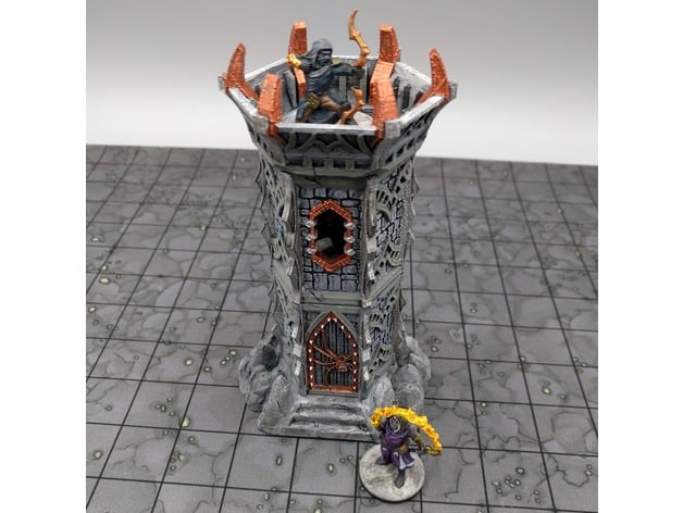 Image of OpenForge - Dark Elf Sentry Tower