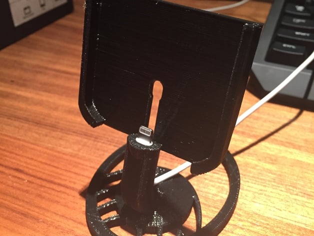 Iphone 6 Desk Stand By Coolarj10 Thingiverse