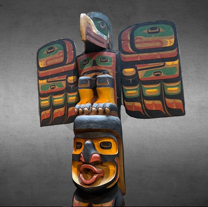 Totem Pole - Giant-Cannibal